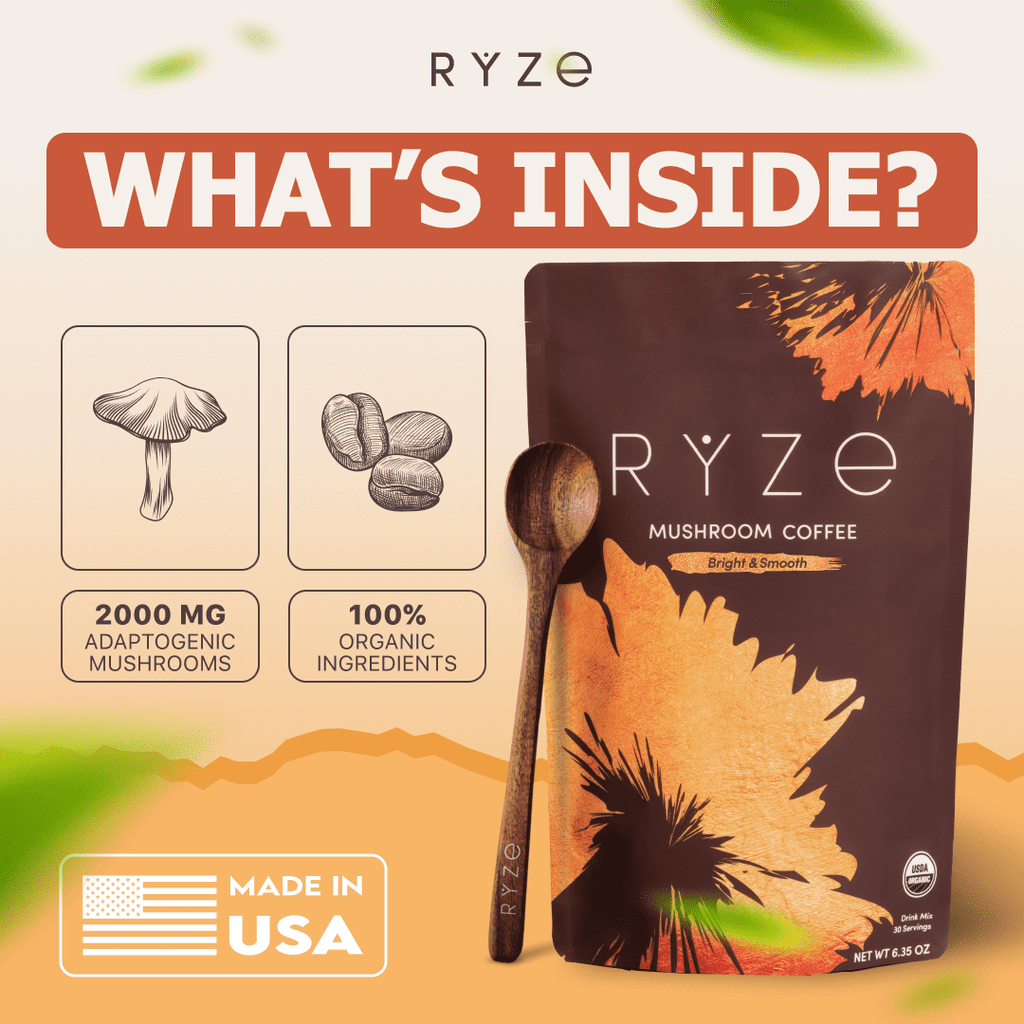 RYZE  Mushroom Coffee - 30 Servings